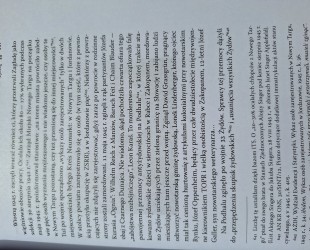 The murder is mentioned in the book 