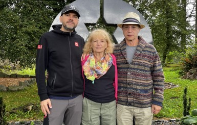 Visit of Steiner's family relatives